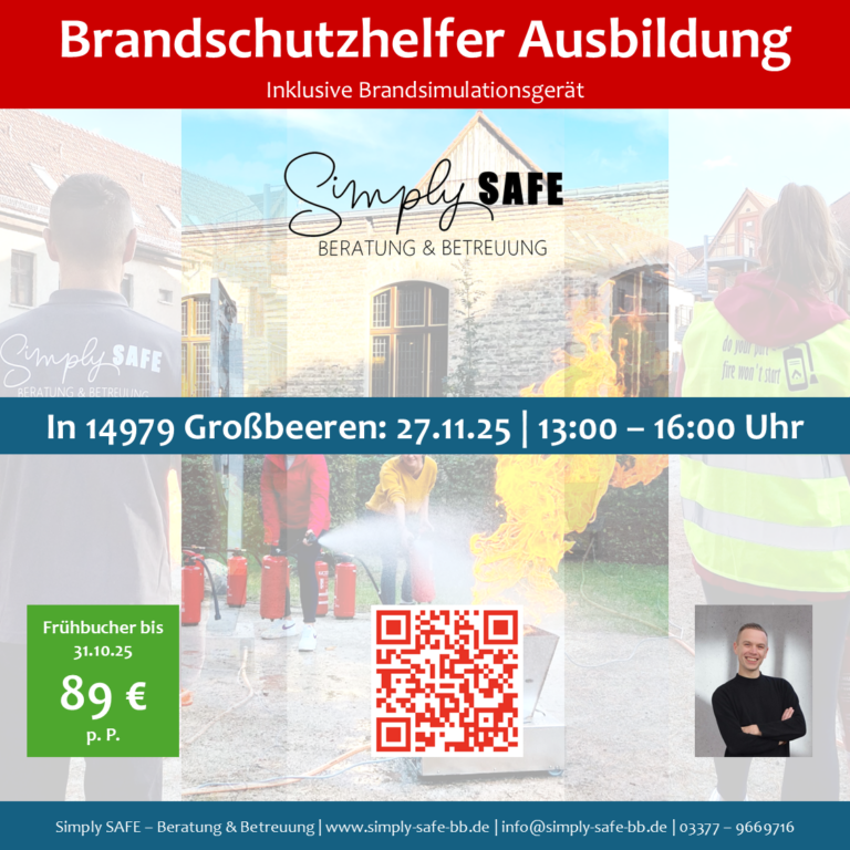 Brandschutzhelfer - 14979 Großbeeren - 27.11